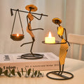 Figurine-Inspired Candle Delight