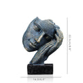 Abstract Character Face Statue Sculpture