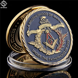 European Masonic Commemorative Gold Coin