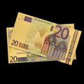 Euro Gold Foil Banknote Note