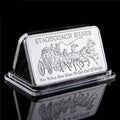 Stagecoach Silver Bar ( 1 Troy Ounce )